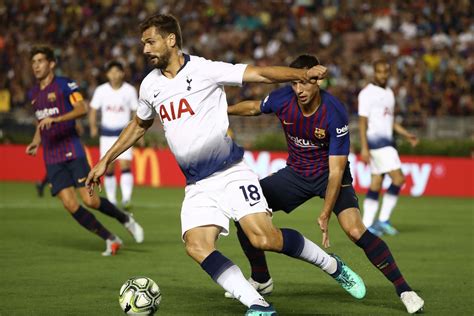 Barcelona's final pre-season fixture sees them host Tottenham Hotspur in the traditional Joan Gamper Trophy. Xavi's side recently ripped through Real Madrid at the AT&T Stadium in the United ...